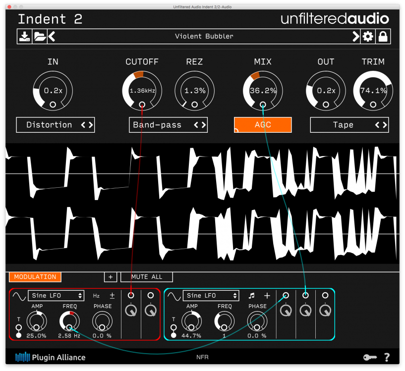 Plugin Alliance Indent & Dent 2